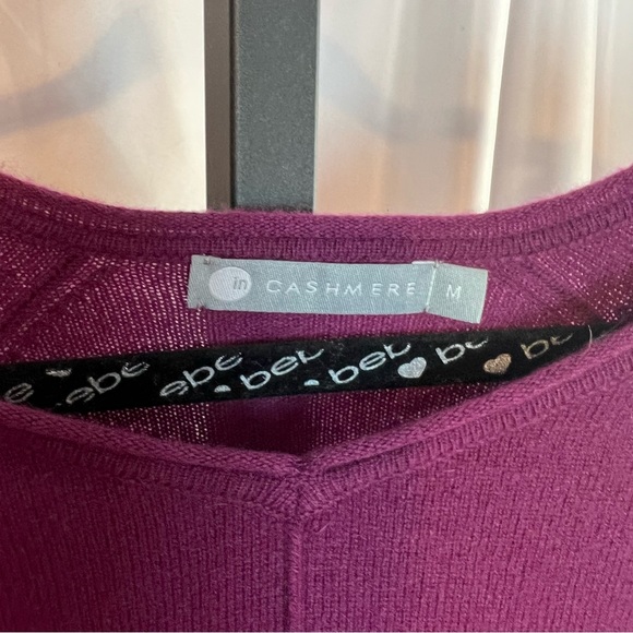 In Cashmere Cashmere Dyed Mink Fur Lightweight Sweater, size Medium - Picture 2 of 8